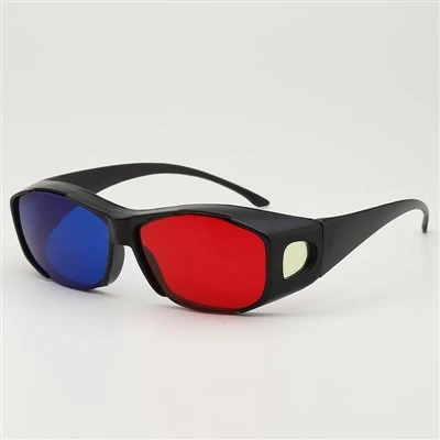Plast 3D gleraugu